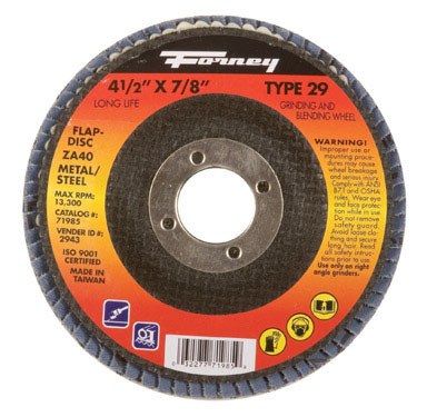FLAP DISC 4-1/2" 40GRIT