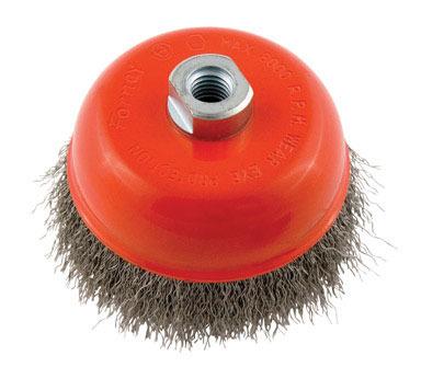 CRIMP CUP BRUSH 5"X5/8