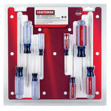 CM SCREWDRIVER SET 8 PC.