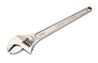Cm Adjstble Wrench 15"