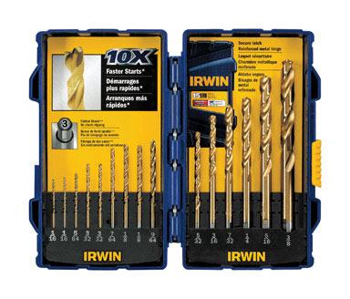 Drill Bit Titanium 15pc