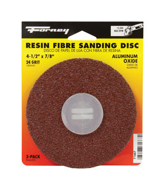 SAND DISC 4.5" 24GRIT3PK