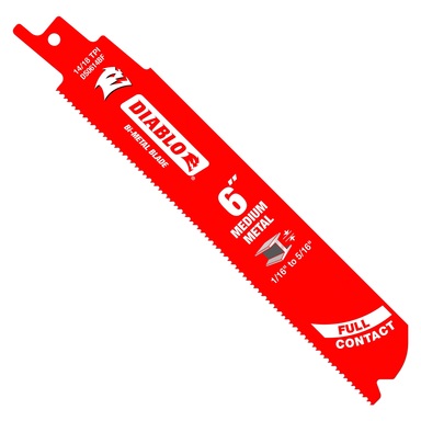 Recip Blade 6" 14/18t2pk