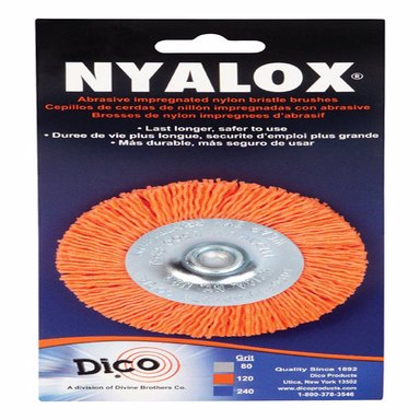 WHEEL NYALOX3"CRS ORANGE