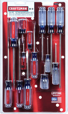 CM SCREWDRIVER SET 14 PC