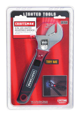 CM ADJUST WRENCH W/LIGHT