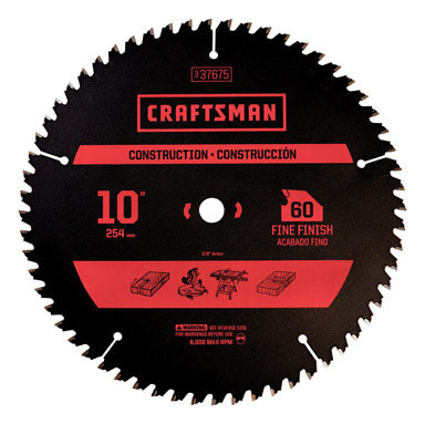 CM CIRC SAW BLADE 10"60T