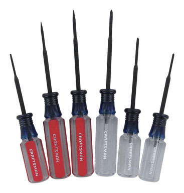 CM SCREWDRIVER JEWEL 6PC