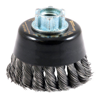 KNOT CUP BRUSH 3"