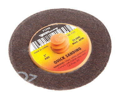 SANDING DISC 80GRT 2"