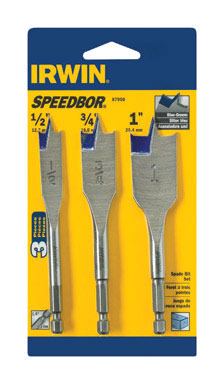 SPDBOR SPADE BIT SET 3PC