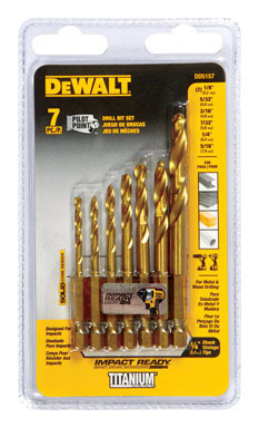 Impact Drill Bit Set 7pc