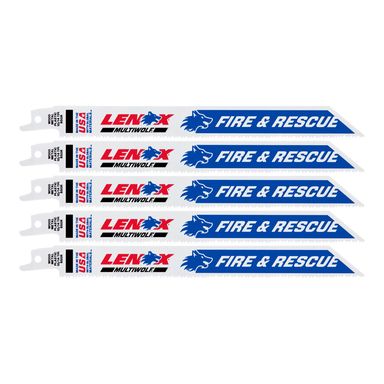 Recip Bld 8"10/14tpi 5pk