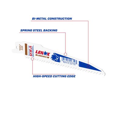 Recip Saw Blade 6"6t