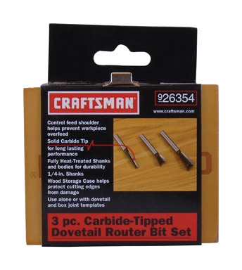 Cm Router Bit Set 3pc