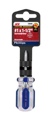 Screwdrvr #1x1.5"philace