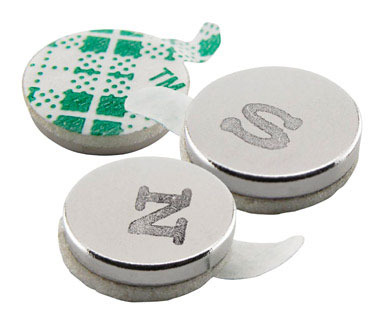 Magnet Disc W/adh 12pc
