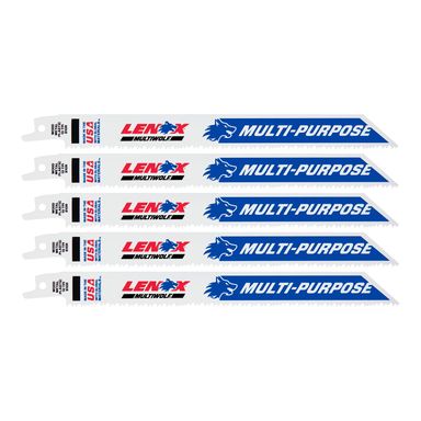 Recip Saw Blade 8" 5pk