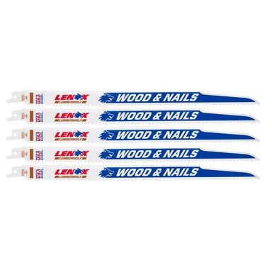 Blade Recip 12" 6t 5pk