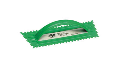 Trowl 3/8" V-notch Green