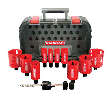 HOLE SAW KIT BI-MTL 14PC