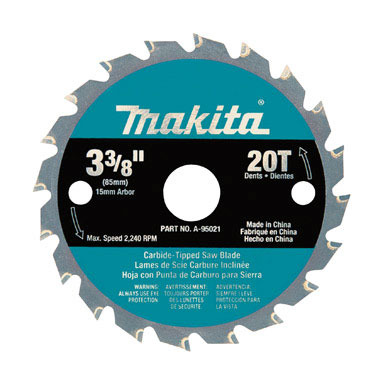 SAW BLADE 3-3/8" 20T