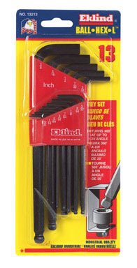 Hex Key Balldriver 13pc