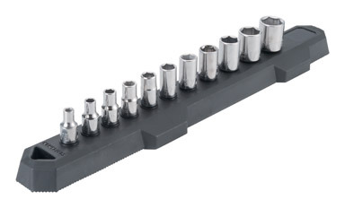 SOCKET SET SAE 1/4DV 11P