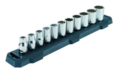 Socket Set Sae 1/2dv 11p