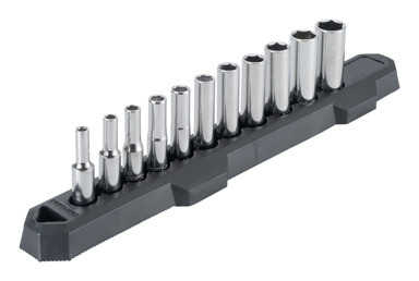 DEEP SCKT SET 1/4" 11PC