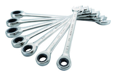 Wrench Set Ratch Sae 7p