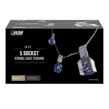 5 Socket String Light10'