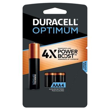 Optimum Battery Aaa 4pk