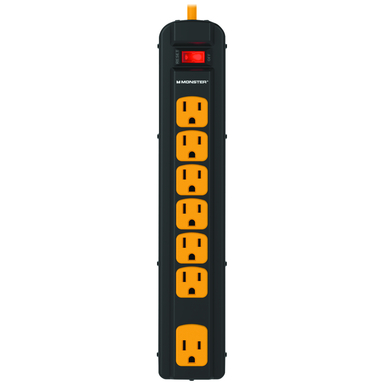 Pwr Strip 7 Outlet Blk