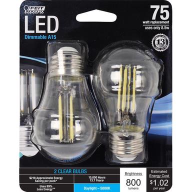 Led Dm A15e26 75w Dl 2pk