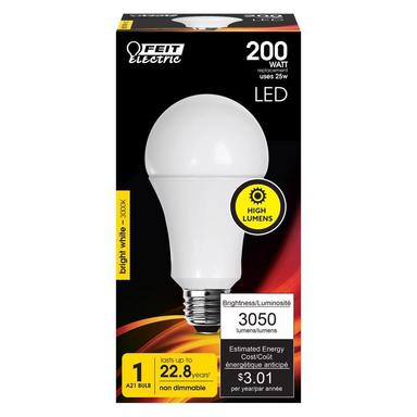 Led A21 E26 200w Bw