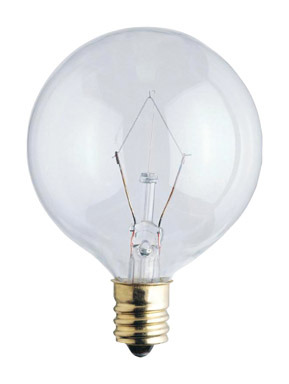 Bulb West G16.5 60w 2pk