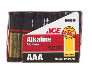 ALK.BATTERY AAA12 ACE