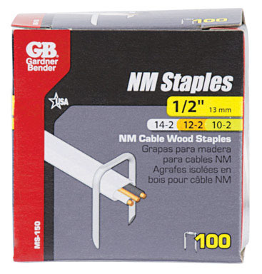 CBL STAPL MTL 1/2" 100PK