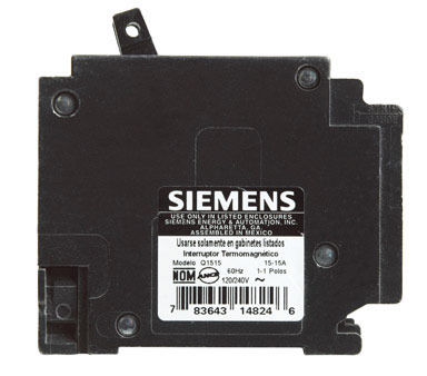 BKR SMENS 2-1P 15/15A 1"