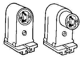 LAMPHOLDR SLIDE-ON CD2