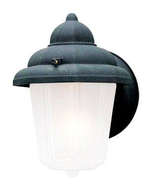 FIXT EXT 1L BLK6.75X8.75