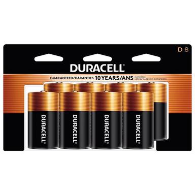 Battery Alkaline D 8pk