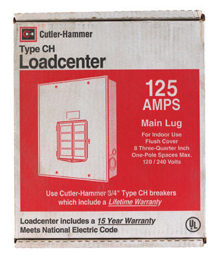 LOADCTR MAIN LUG 125AMP