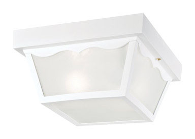 EXTERIOR FIXTURE2LT WHT