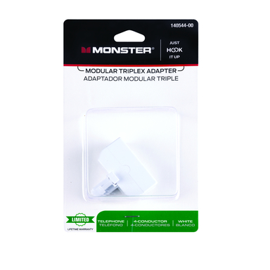 ADAPTER TRIPLEX WHITE