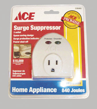 SUPPRESR SURGE 3 OUTLET