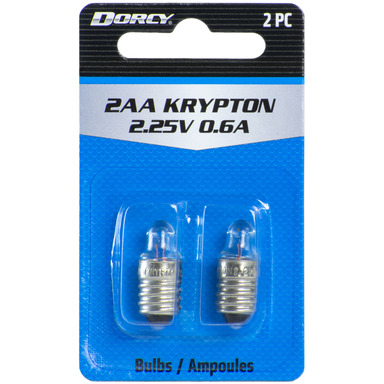 FLASHLIGHT BULB 2AA 2PK