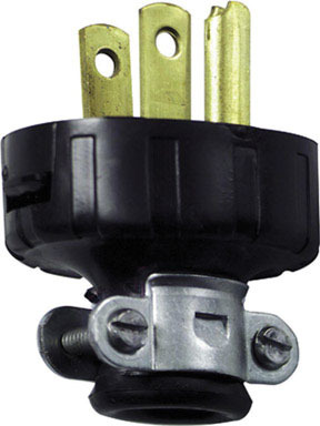 Plug Strt Blde 5-15p Blk