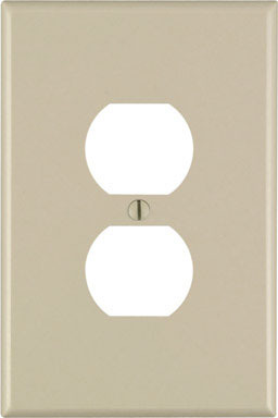 WALLPLATE OVERSIZE 1G IV